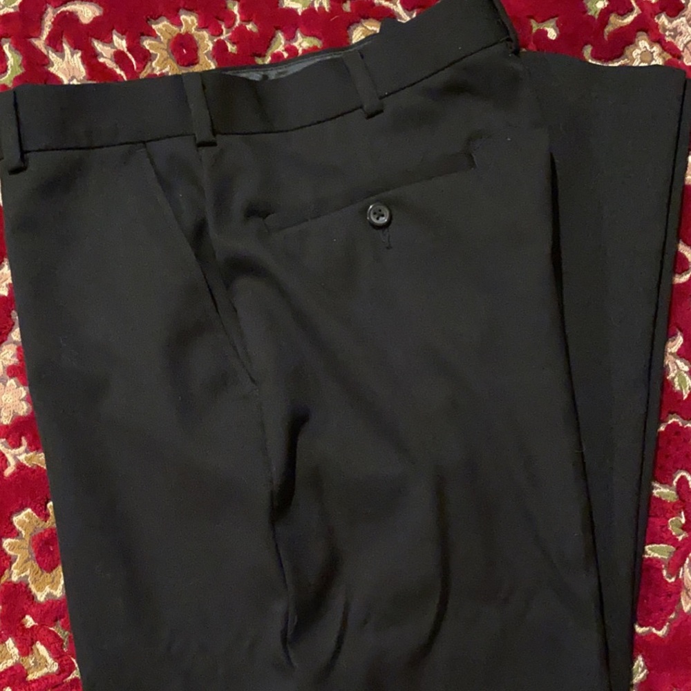 Men George Black Slacks 🕺🏻